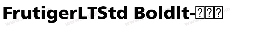 FrutigerLTStd Boldlt字体转换 FrutigerLTStd Boldlt字体转换
